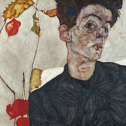 Selbstbildnis von Egon Schiele