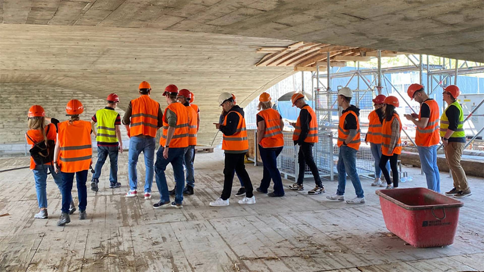 Unterhalb der Aarebrücke