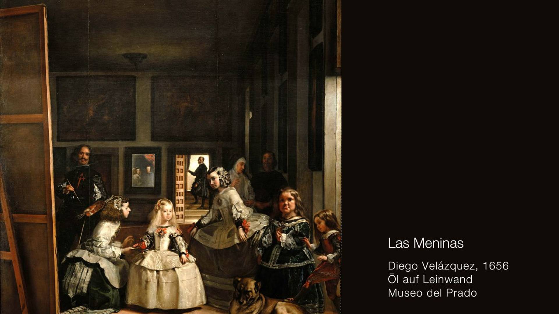 Gemälde von Diego Velazquez "Las Meninas"