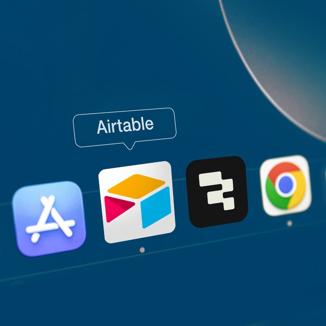 Bildschirm mit App Icons